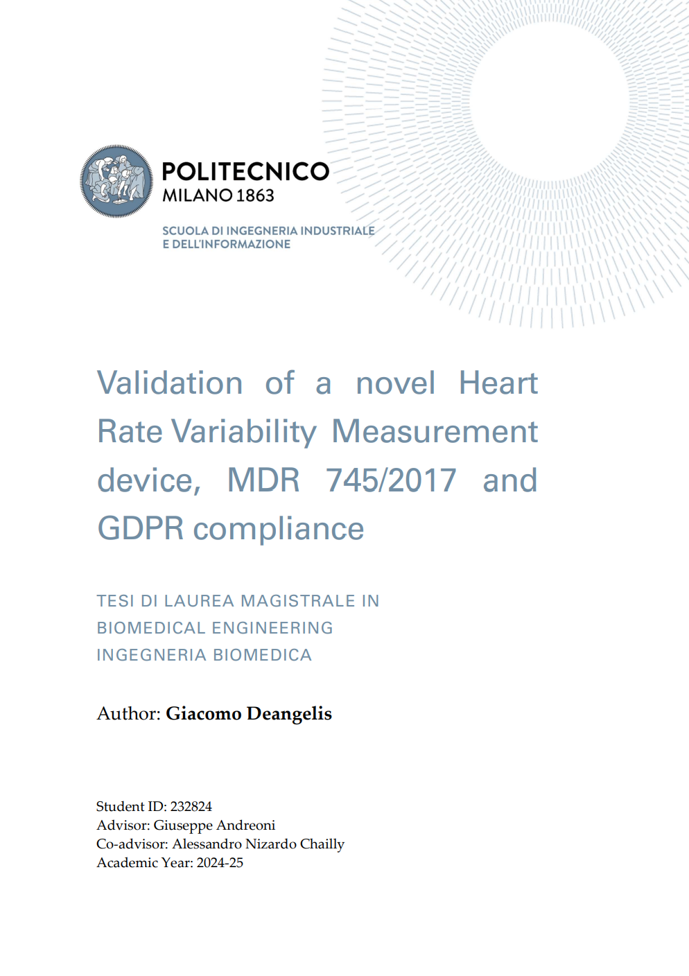 EMG Biosignals Analysis System